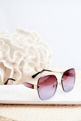 Moteriški akiniai nuo saulės su šešėliniais UV400 lęšiais rudos spalvos 32291-uniw kaina ir informacija | Akiniai nuo saulės moterims | pigu.lt