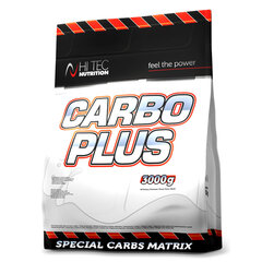 Hi Tec Nutrition  Carbo PLUS - 3000g - Orange цена и информация | Углеводы | pigu.lt