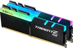 G.Skill TridentZ RGB DDR4, 2x16Гб, 3733МГц, CL17 (F4-3733C17D-32GTZR) цена и информация | Оперативная память (RAM) | pigu.lt