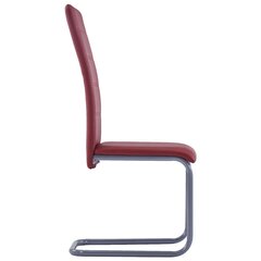 Gembinės valgomojo kėdės , 4vnt., raudonos kaina ir informacija | Virtuvės ir valgomojo kėdės | pigu.lt