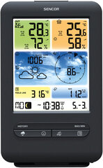 Profesionali orų stotelė Sencor SWS 9898 WiFi, 5in1 kaina ir informacija | Meteorologinės stotelės, termometrai | pigu.lt