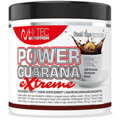 Hi Tec Nutrition  Power Guarana Extreme 100 caps. цена и информация | Энергетики | pigu.lt