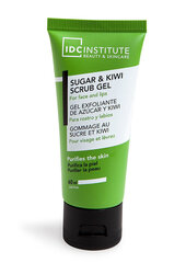 Veido šveitiklis IDC Institute Sugar and Kiwi 60 ml kaina ir informacija | Veido prausikliai, valikliai | pigu.lt