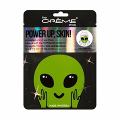 Veido kaukė The Crème Shop Power Up, Skin! Alien, 25 g kaina ir informacija | Veido kaukės, paakių kaukės | pigu.lt