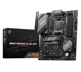 MSI B650 Gaming Plus WiFi kaina ir informacija | Pagrindinės plokštės | pigu.lt