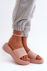 Women's Platform and Wedge Sandals in Pink Vimarils 32682-21 цена и информация | Женские тапочки | pigu.lt