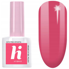 Hibridinis nagų lakas Hi Hybrid polish Fiesta, #274 Pink Opuntia, 5 ml kaina ir informacija | Nagų lakai, stiprintojai | pigu.lt