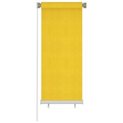 Lauko roletas, geltonos spalvos, 60x140cm, HDPE kaina ir informacija | Žaliuzės | pigu.lt