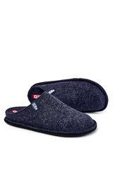 Klasikinės vyriškos šlepetės Big Star KK176004 Navy blue 22447-R kaina ir informacija | Vyriškos šlepetės, basutės | pigu.lt