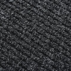 Purvą sugeriantis kilimas-takelis, antracito spalvos, 100x400cm цена и информация | Ковры | pigu.lt