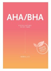 Lakštinė veido kaukė Barulab The Clean Vegan Aha/Bha, 23g kaina ir informacija | Veido kaukės, paakių kaukės | pigu.lt