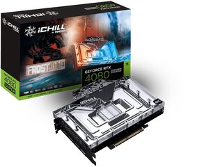 Inno3D GeForce RTX 4080 Super iChill Frostbite (C408S-166XX-1870FB) цена и информация | Видеокарты (GPU) | pigu.lt