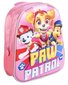 Kuprinė Šunyčiai Patruliai (Paw Patrol), rožinė kaina ir informacija | Kuprinės mokyklai, sportiniai maišeliai | pigu.lt