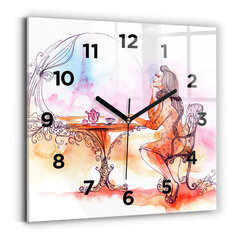 Sieninis laikrodis Moteris, Gerianti Arbatą kaina ir informacija | Laikrodžiai | pigu.lt