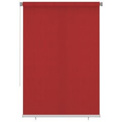 Lauko roletas, raudonos spalvos, 160x230cm, HDPE kaina ir informacija | Žaliuzės | pigu.lt