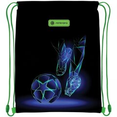 Maišelis-kuprinė AstraBag AD1 Football Motion 507023016, 40×33 cm kaina ir informacija | Kuprinės mokyklai, sportiniai maišeliai | pigu.lt