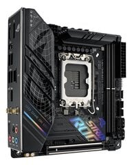 Asus ROG STRIX B760-I GAMING WIFI, Mini ITX, LGA1700, DDR5 kaina ir informacija | Pagrindinės plokštės | pigu.lt