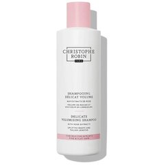 Мягкий шампунь с экстрактом розы, придающий объем, Christophe Robin Delicate Volumising Shampoo, 250 мл цена и информация | Шампуни | pigu.lt