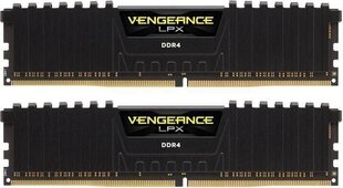 RAM Corsair Vengeance LPX DDR4, 32GB(2x16GB), 2666MHz, C16 (CMK32GX4M2A2666C16) kaina ir informacija | Operatyvioji atmintis (RAM) | pigu.lt