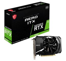 MSI RTX3050AEROITX8GOC kaina ir informacija | Vaizdo plokštės (GPU) | pigu.lt