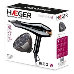 Фен Haeger Haeger Turbo Dryer 1800Вт цена и информация | Фены | pigu.lt