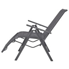 Откидное кресло, 58,5x69x110 см цена и информация | Шезлонги | pigu.lt