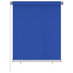 Lauko roletas, mėlynos spalvos, 120x140cm, HDPE kaina ir informacija | Žaliuzės | pigu.lt