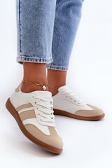 Women's Low Eco Leather Sneakers Beige Dorvalia 32727-21 цена и информация | Спортивная обувь, кроссовки для женщин | pigu.lt