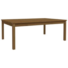 Sodo stalas , rudas kaina ir informacija | Lauko stalai, staliukai | pigu.lt