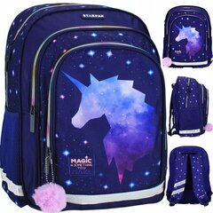 Mokyklinė kuprinė Starpak Unicorn Galaxy kaina ir informacija | Kuprinės mokyklai, sportiniai maišeliai | pigu.lt