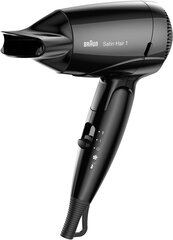 Braun Satin Hair 1 Style&amp;Go HD130 kaina ir informacija | Plaukų džiovintuvai | pigu.lt
