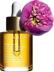 Aliejus veido odai Clarins Lotus 30 ml цена и информация | Сыворотки для лица, масла | pigu.lt