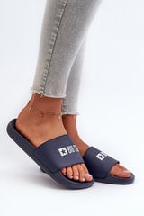 Light Women's Flip Flops Big Star NN274A658 Navy 32743-21 цена и информация | Тапочки женские | pigu.lt