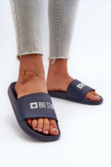 Light Women's Flip Flops Big Star NN274A658 Navy 32743-21 цена и информация | Тапочки женские | pigu.lt