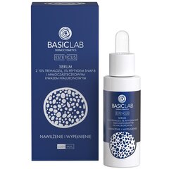 Drėkinamasis ir užpildantis serumas su 10% trehaloze, 5% SNAP-8 peptidu ir mažos molekulinės masės hialurono rūgštimi Basiclab Esteticus Serum, 30ml kaina ir informacija | Veido aliejai, serumai | pigu.lt