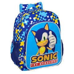 Mokyklinė kuprinė Sonic Speed, mėlyna цена и информация | Школьные рюкзаки, спортивные сумки | pigu.lt