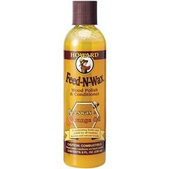 Medienos kondicionierius, Howard, Feed-N-Wax, 236ml kaina ir informacija | Valikliai | pigu.lt