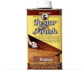 Baldų renovatorius, Howard, Restor-A-Finish 236 ml, Riešutas kaina ir informacija | Impregnantai, priežiūros priemonės | pigu.lt