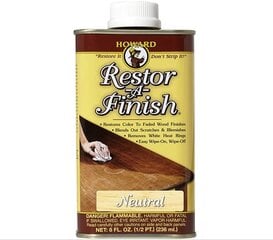 Baldų renovatorius, Howard, Restor-A-Finish 236 ml, Neutralus цена и информация | Импрегнанты, средства для ухода | pigu.lt