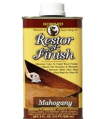 Baldų renovatorius, Howard, Restor-A-Finish 236 ml, Mahagonas цена и информация | Импрегнанты, средства для ухода | pigu.lt