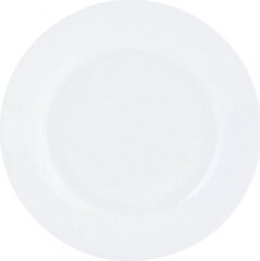 Плоская тарелка Quid Basic Керамика Белый (23 cm) (12 штук) цена и информация | Посуда, тарелки, обеденные сервизы | pigu.lt