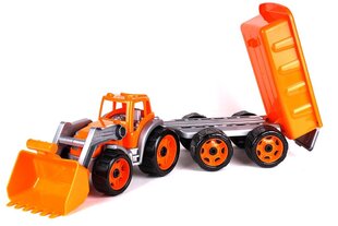 Трактор с прицепом цена и информация | Игрушки для песка, воды, пляжа | pigu.lt