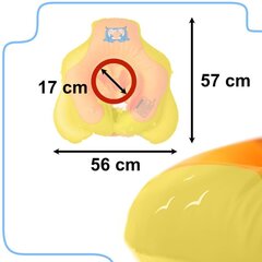 Pripučiamas plaukimo ratas su sėdyne ir stogeliu kaina ir informacija | Vandens, smėlio ir paplūdimio žaislai | pigu.lt