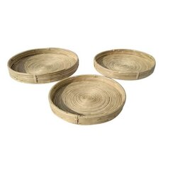 Поднос для закусок Dkd Home Decor, 3 шт. цена и информация | Посуда, тарелки, обеденные сервизы | pigu.lt