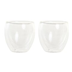 Набор стаканов DKD Home Decor 100 ml 6,7 x 6,7 x 6,4 cm цена и информация | Стаканы, фужеры, кувшины | pigu.lt