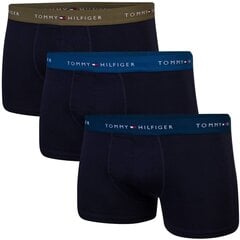 Боксеры TOMMY HILFIGER 3P Wb Trunk UM0UM027630SU цена и информация | Мужские трусы | pigu.lt