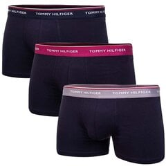 Мужские трусы-боксеры Tommy Hilfiger TRUNK 3 пары, WB TRUNK NAVY UM0UM01642 0SB 43414 цена и информация | Мужские трусы | pigu.lt