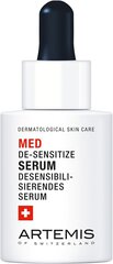 Raminamasis serumas į raudonį linkusiai veido odai Artemis MED De-Sensitize Serum, 30 ml kaina ir informacija | Veido aliejai, serumai | pigu.lt