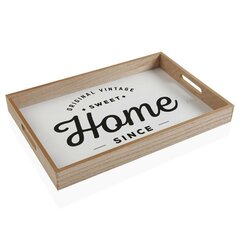 Versa Home užkandžių padėklas, 30 x 5 x 45 cm kaina ir informacija | Indai, lėkštės, pietų servizai | pigu.lt