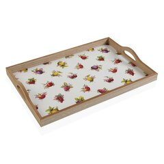 Versa Strawberry užkandžių padėklas, 30 x 5 x 45 cm kaina ir informacija | Indai, lėkštės, pietų servizai | pigu.lt